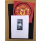 Signed picture of Johnny Hanlon the Manchester United footballer.